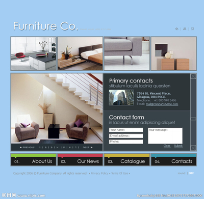 創意網頁設計圖片 點燃視覺靈感，打造非凡用戶體驗